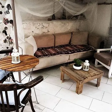 Mavi Beyaz Habitación en casa particular *